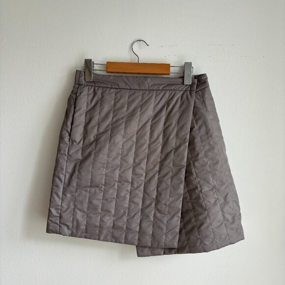 Puffer Mini Grey Skirt - Picture 6 of 7